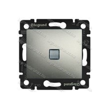 LEGRAND Valena váltókapcsoló jelzőfénnyel alumínium 770126 villanyszerelés