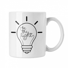  Légy a fény - Fehér Bögre bögrék, csészék