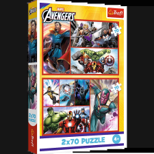 Légy hős Marvel puzzle 2x70 puzzle, kirakós