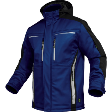 Leib Flex Királykék/Fekete Hőtükrös Téli Softshell Kabát - 6XL munkaruha