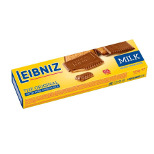 Leibniz Keksz, 125g, LEIBNIZ &quot;Choco&quot;, tejcsokoládés csokoládé és édesség
