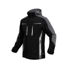 LEIBWACHTER LEIB FLEX átmeneti softshell kabát fekete-szürke -M()