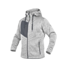 LEIBWACHTER LEIB FLEX polár kapucnis pulóver fehér -2XL()