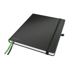 Leitz 44730095 Jegyzettömb kockás Fekete Lapok száma: 80 DIN B5 (10K314A) jegyzettömb