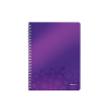 Leitz 46380062 jegyzettömb és jegyzetfüzet A4 80 lapok Lila (46380062)
