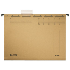  Leitz Alpha A4 standard 25db/cs natúr függőmappa mappa