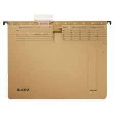 Leitz "Alpha" lefűzős függőmappa A4 natúr (E19140000) (E19140000) mappa