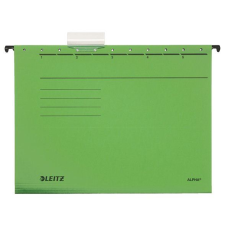 Leitz "Alpha Standard" függőmappa A4 zöld (E19850055) (E19850055) mappa