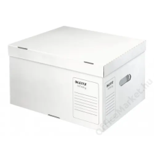 Leitz Archiváló konténer, L méret, újrahasznosított karton, LEITZ Infinity, fehér (E61040000) irattartó