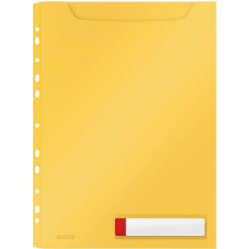 Leitz Cosy A4, PP, nem átlátszó, sárga, 3 db mappa