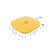 Leitz Cosy QI vezeték nélküli töltő meleg sárga (64790019) mobiltelefon kellék