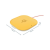 Leitz Cosy QI vezeték nélküli töltő meleg sárga (64790019) (leitz64790019) - Vezeték nélküli töltők