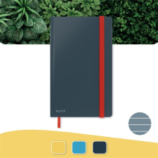 Leitz COSY Soft touch A5 bársony szürke vonalas jegyzetfüzet füzet