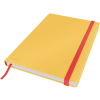 Leitz COSY Soft touch jegyzetfüzet (B5), meleg sárga, vonalas, 80 lap (44830019)