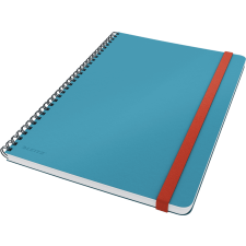 Leitz Cosy Soft touch spirálfüzet (B5), nyugodt kék, vonalas, 80 lap (45270061) füzet