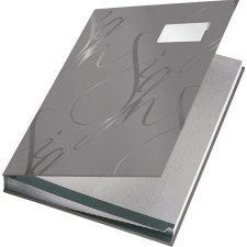 Leitz "Design" aláírókönyv A4 szürke (E57450085) (E57450085) aláírókönyv