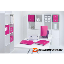 Leitz Előrendező, A4, 12 részes, műanyag, LEITZ "Wow", rózsaszín (E46340023) irattartó