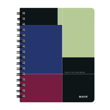Leitz Executive 80 lapos A5 kockás spirálfüzet (44560000) füzet