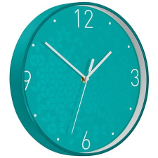 Leitz Falióra, 29 cm, LEITZ "Wow", jégkék falióra