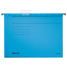 Leitz Függőmappa LEITZ Alpha Standard A/4 karton kék 25 db/doboz mappa