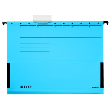 Leitz Függőmappa, oldalvédelemmel, karton, A4, LEITZ "Alpha", kék mappa