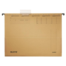 Leitz Függőmappa oldalvédelemmel Leitz Alpha Standard A/4 karton 25/dob natúr mappa