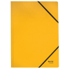 Leitz Gumis mappa, karton, A4, LEITZ "Recycle", sárga