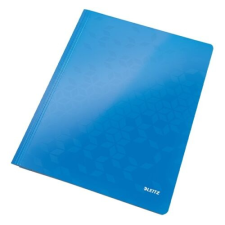 Leitz Gyorsfűző LEITZ Wow A/4 laminált karton kék lefűző