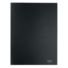 Leitz Iratgyűjtő LEITZ Recycle  A/4 3 pólyás karton fekete mappa