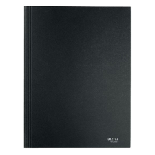 Leitz Iratgyűjtő LEITZ Recycle  A/4 3 pólyás karton fekete mappa
