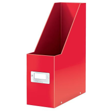 Leitz Iratpapucs, PP/karton, 95 mm, LEITZ Click&amp;Store, piros (E60470026) irattartó