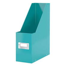 Leitz Iratpapucs, PP/karton, 95 mm, LEITZ "Click&Store", jégkék irattartó
