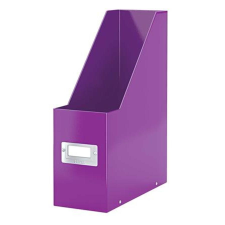 Leitz Iratpapucs, PP/karton, 95 mm, LEITZ "Click&Store", lila irattartó