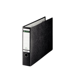 LEITZ Iratrendező, 77 mm, A3, karton, újrahasznosított, LEITZ "180", fekete irattartó