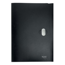 Leitz Iratvédő mappa leitz recycle a/4 11mm pp fekete mappa