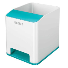 Leitz Írószertartó, kettős színhatású, LEITZ "Wow", jégkék írószertartó