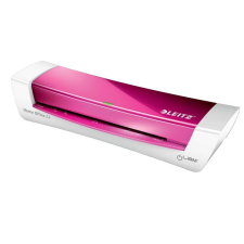 Leitz Laminálógép, A4, 80-125 mikron, LEITZ &quot;iLam Home Office&quot;, rózsaszín lamináló gép