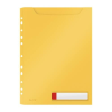 Leitz Lefűzhető genotherm LEITZ Cosy Privacy A/4 Jumbo 3 db/csomag melegsárga lefűző