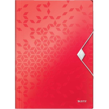 Leitz Leitz WOW A4 pp piros gumis mappa mappa