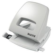 Leitz Lyukasztó, kétlyukú, 25 lap, "Nexxt 5005", szürke (E50050085) (E50050085) lyukasztó