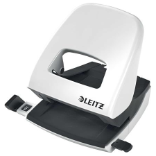 Leitz Lyukasztó, kétlyukú, 30 lap, LEITZ "Nexxt Wow", fehér lyukasztó