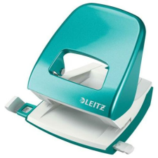 Leitz Lyukasztó, kétlyukú, 30 lap, LEITZ "Nexxt Wow", jégkék lyukasztó