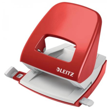 Leitz Lyukasztó, kétlyukú, 30 lap, LEITZ Nexxt Wow , piros lyukasztó