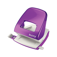Leitz NeXXt WOW lyukasztó, 30 lap, fém, lila (50081062) lyukasztó