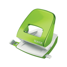 Leitz NeXXt WOW lyukasztó, 30 lap, fém, zöld (50081054) lyukasztó