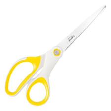 Leitz Olló, irodai, 20,5 cm, LEITZ &quot;Wow Titán&quot;, sárga olló