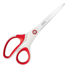 Leitz Olló, irodai, 20,5 cm, LEITZ "Wow Titán", piros olló