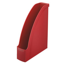 Leitz Plus iratpapucs címketartóval 70 mm piros 24760025 irattartó