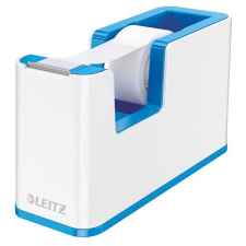 Leitz Ragasztószalag-adagoló, asztali, feltöltött, LEITZ Wow, kék (E53641036) ragasztószalag