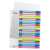 Leitz Regiszter, műanyag, A4 Maxi, 1-20, LEITZ 